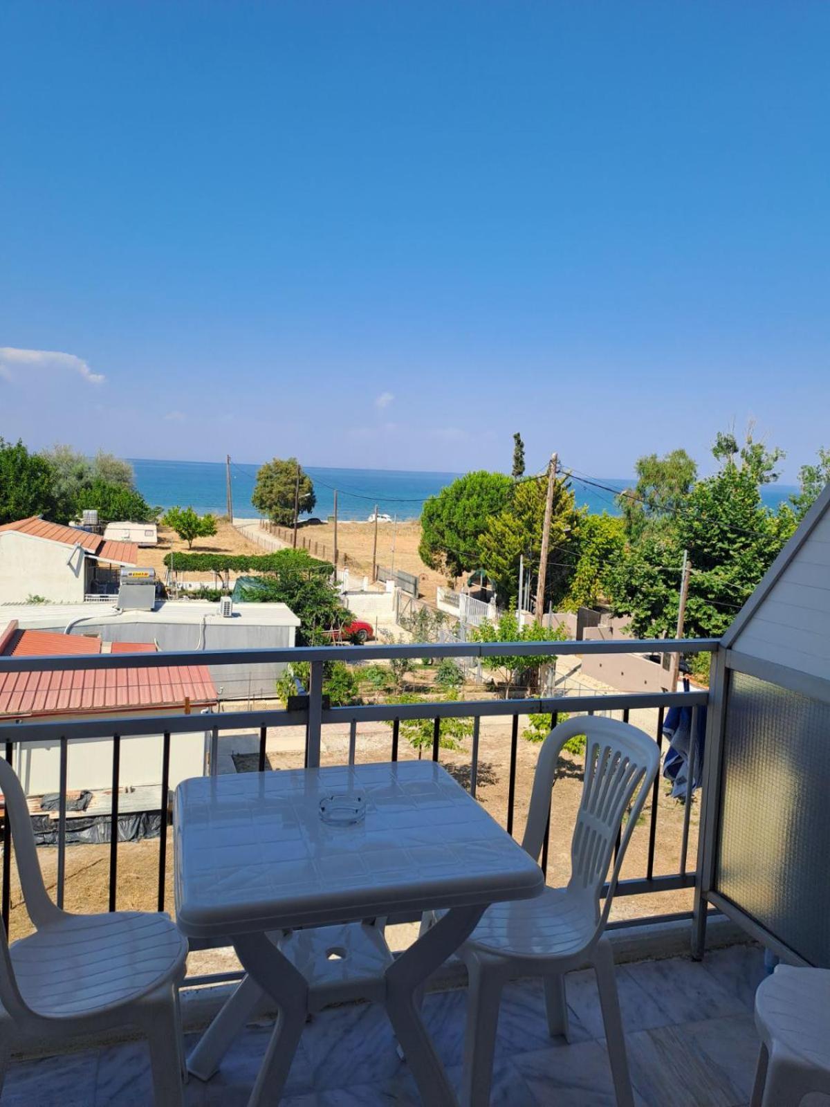 Golden Beach Sea View Néa Meságkala Bagian luar foto