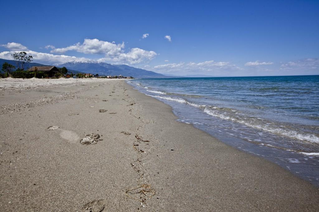 Golden Beach Sea View Néa Meságkala Bagian luar foto