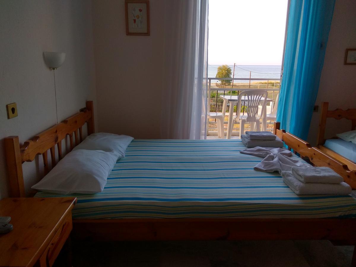 Golden Beach Sea View Néa Meságkala Bagian luar foto